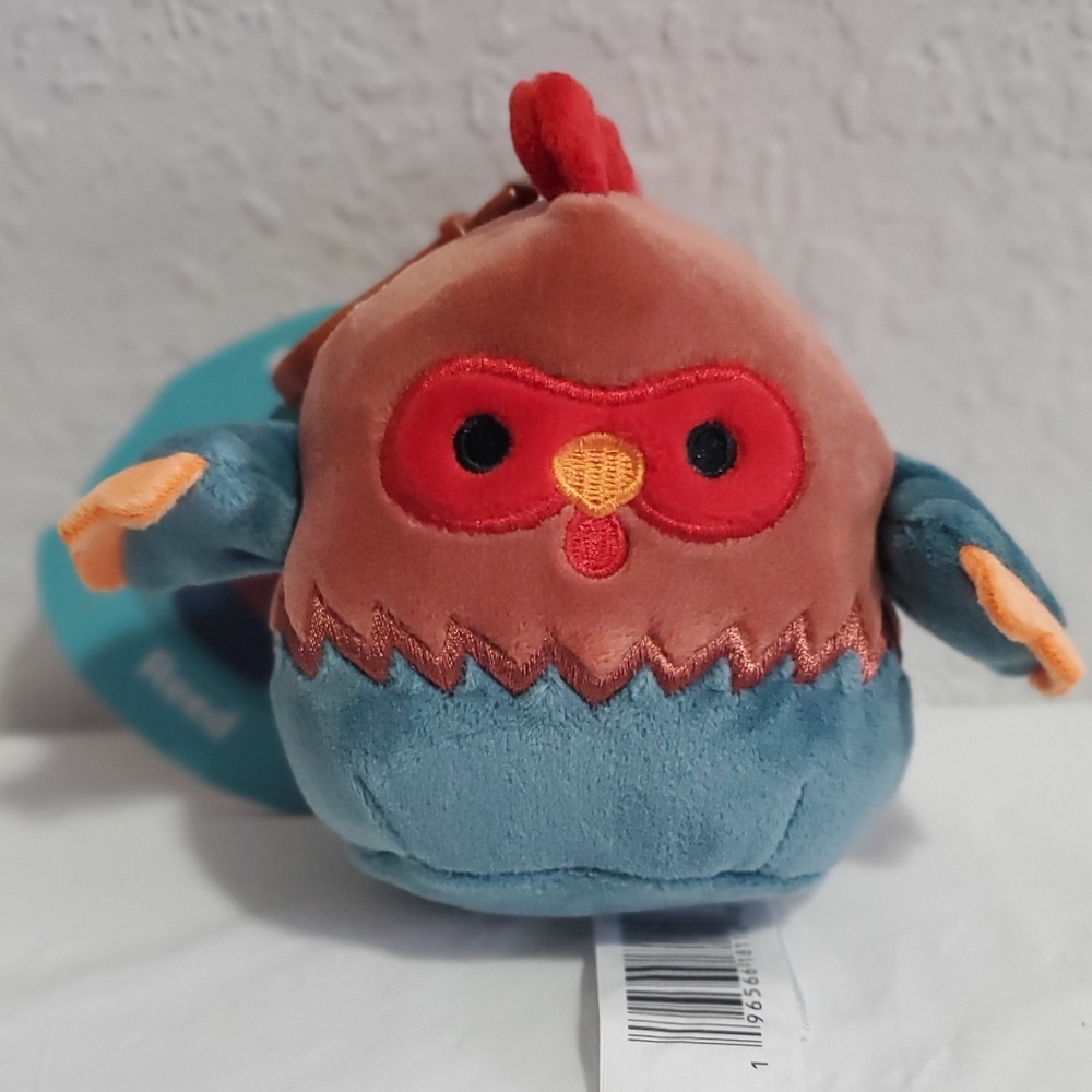 Squishmallows Reed, The Rooster 3.5" Clip